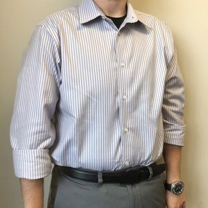 Egara Slim Fit, long sleeve Casual Men’s shirt.